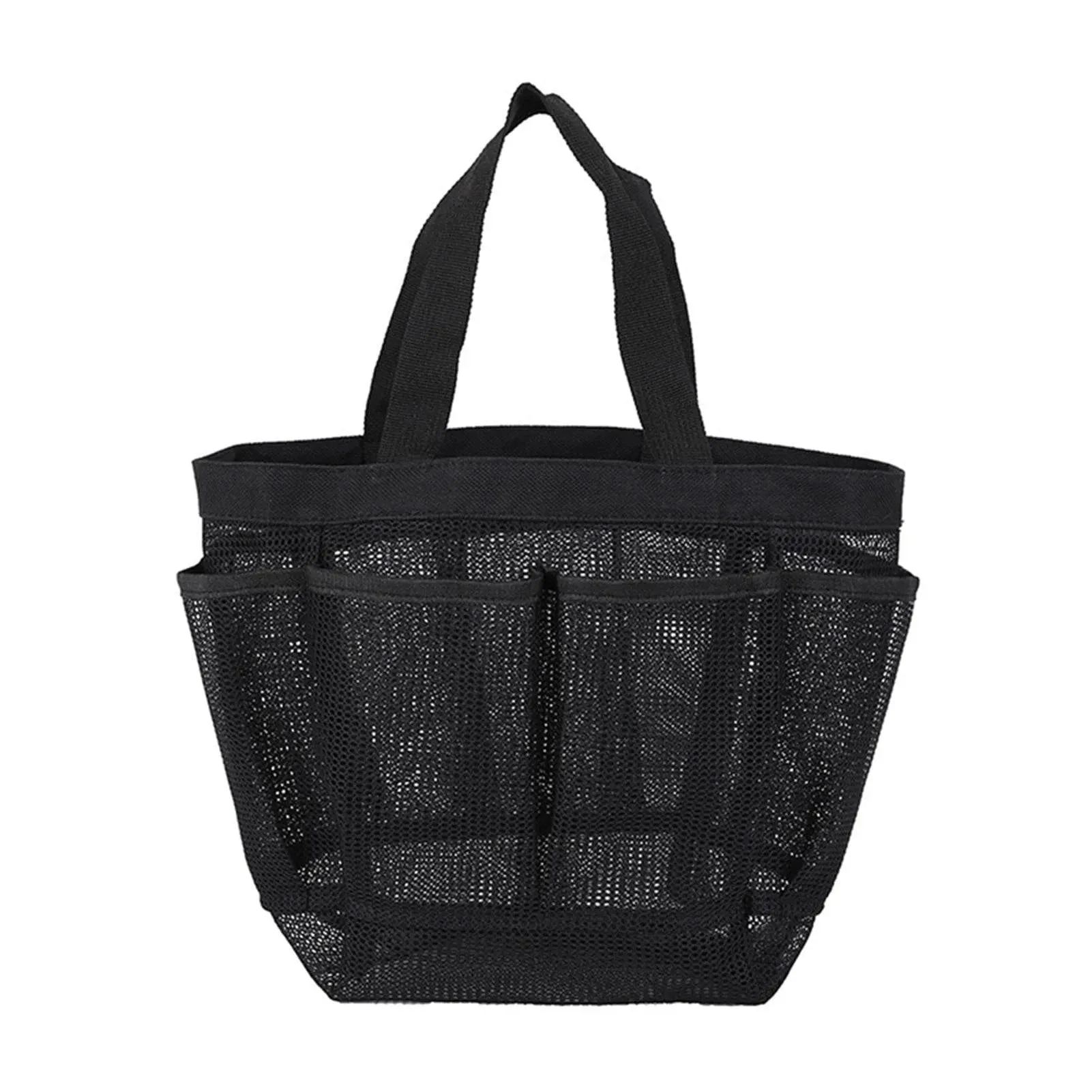 2021 Hanging Toiletry Bag Mesh Shower Bag Portable Wash Bags Quick Dry Cosmetic Bags Shower Organizer for Bathroom Beach Camping