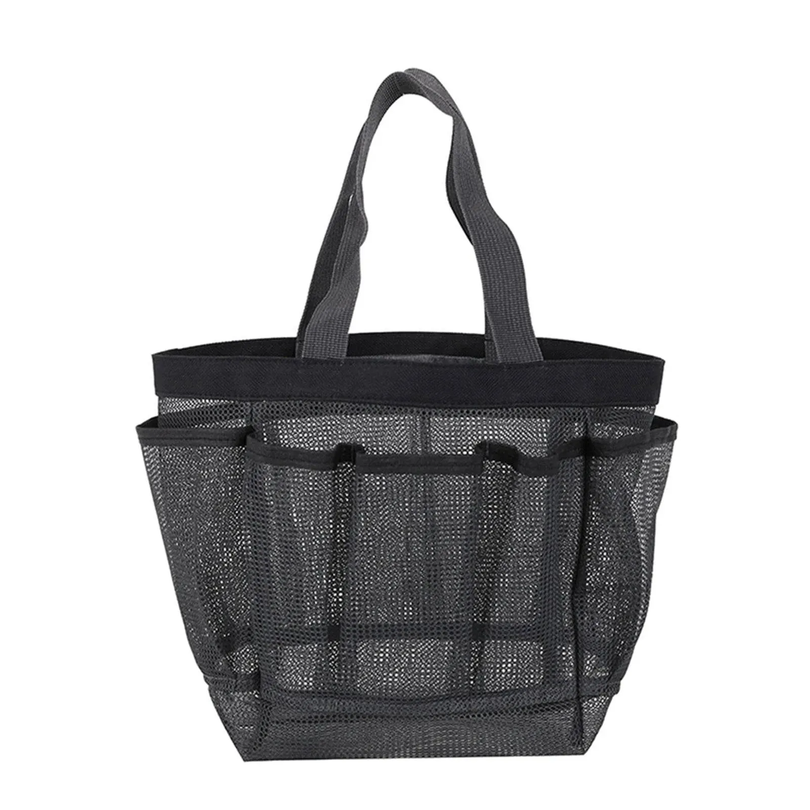 2021 Hanging Toiletry Bag Mesh Shower Bag Portable Wash Bags Quick Dry Cosmetic Bags Shower Organizer for Bathroom Beach Camping