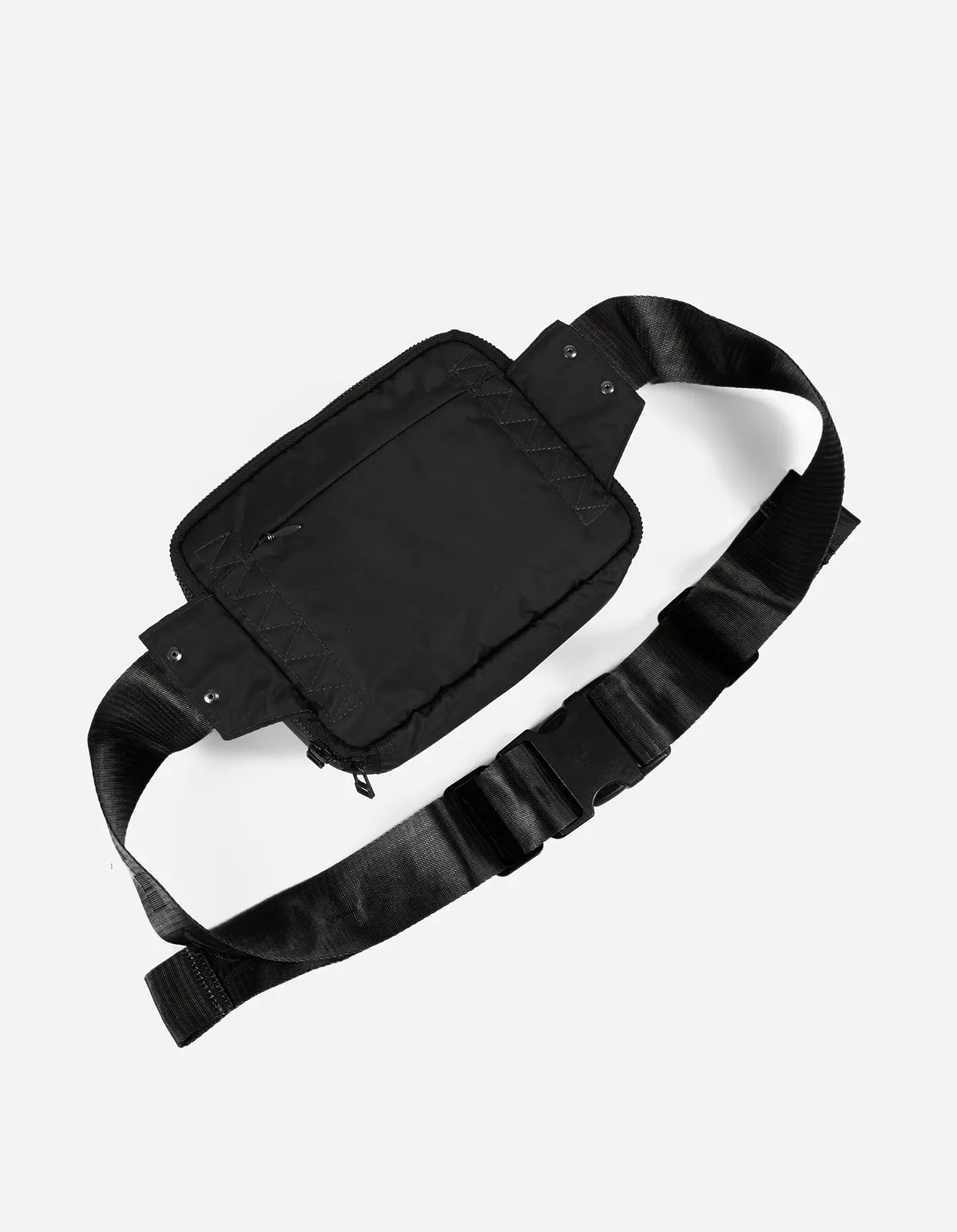 9633 Maharishi Mini Travel Waist Bag  420D Nylon Black