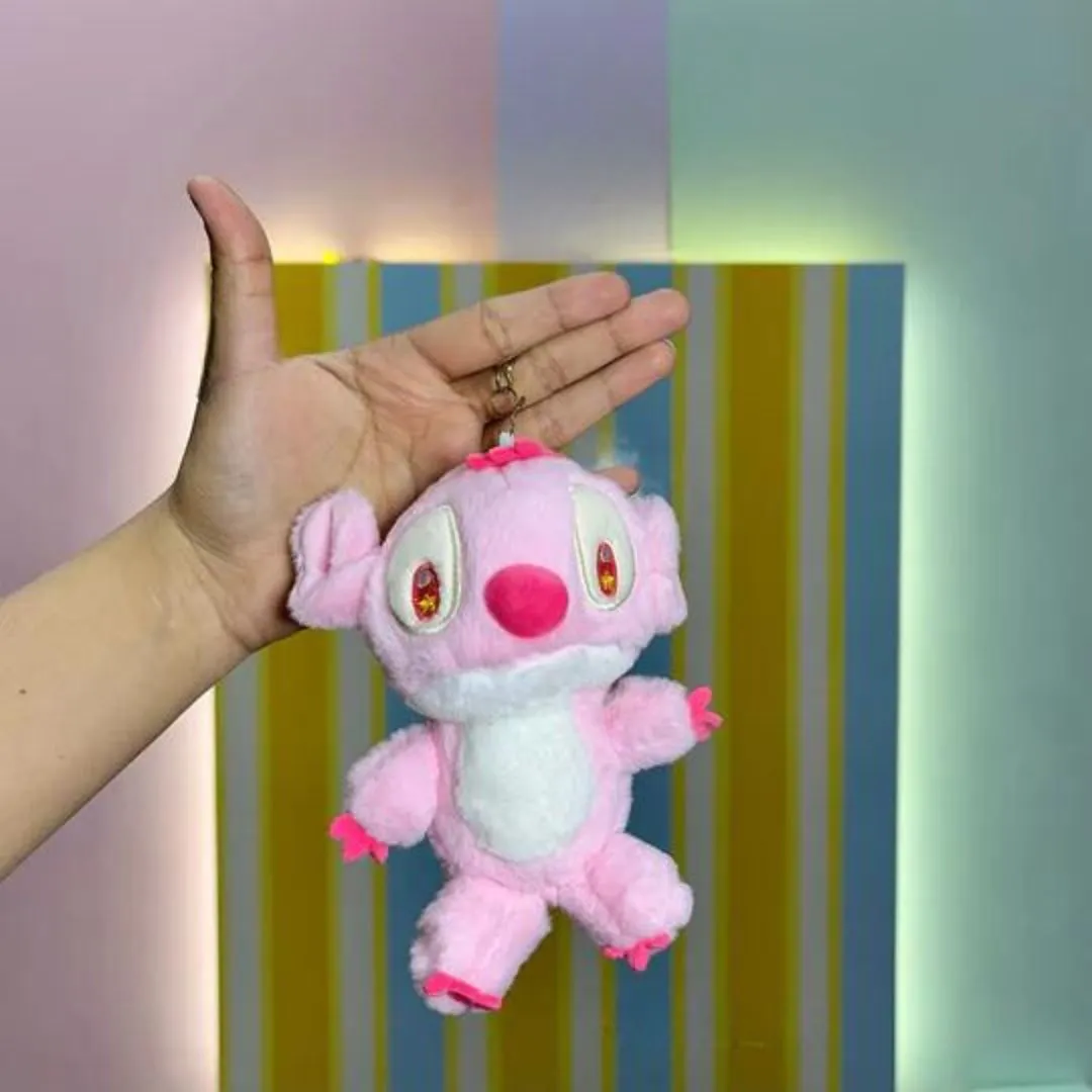 Adorable Stitch Design Plush Keychain for Kids