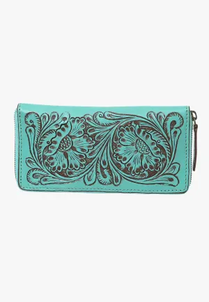 American Darling Tooled Leather Wallet
