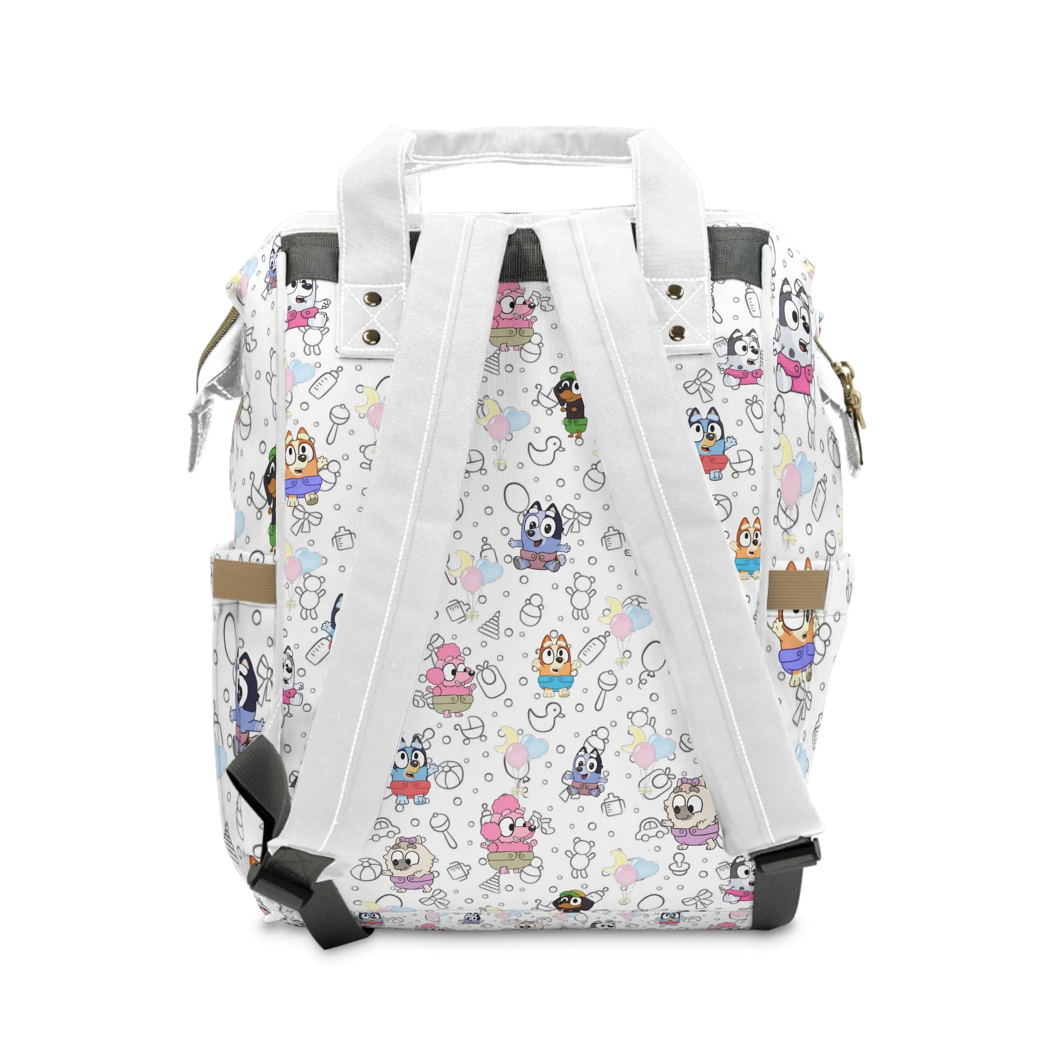 Baby Bluey And Friends Multifunctional Diaper Backpack