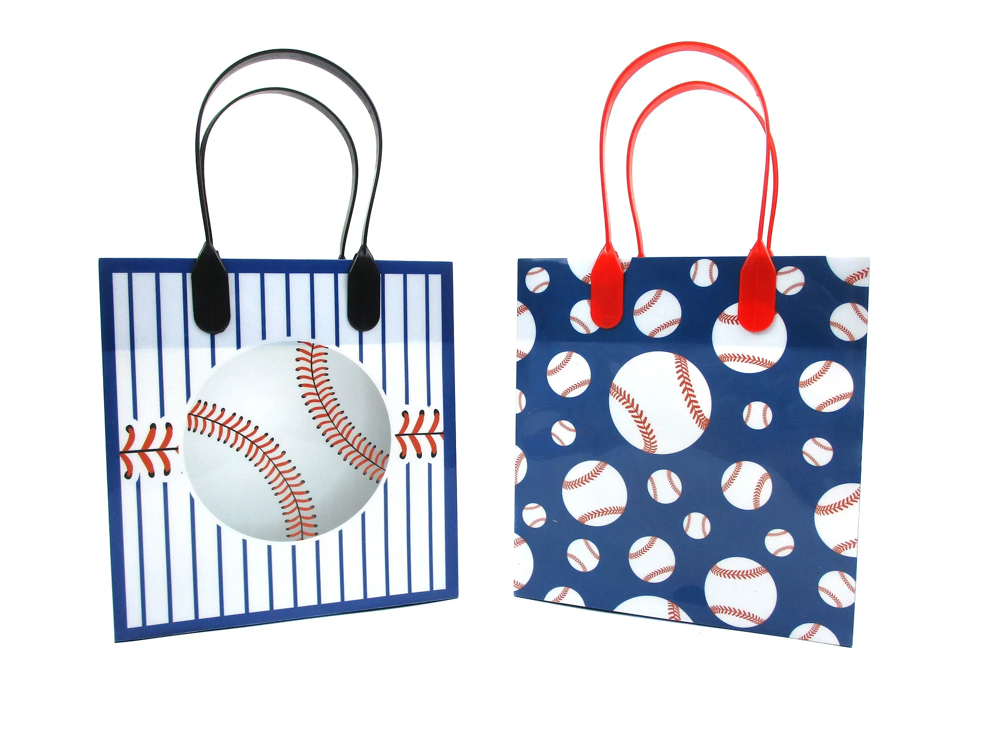 Baseball Party Favor Bags Treat - Set of 6 or 12