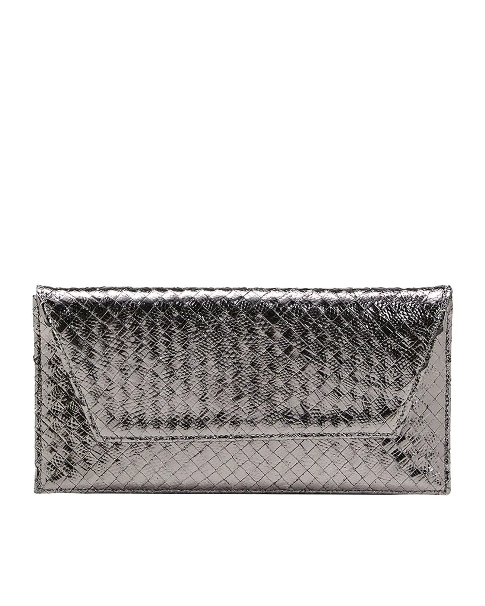 Belena Clutch in Argento
