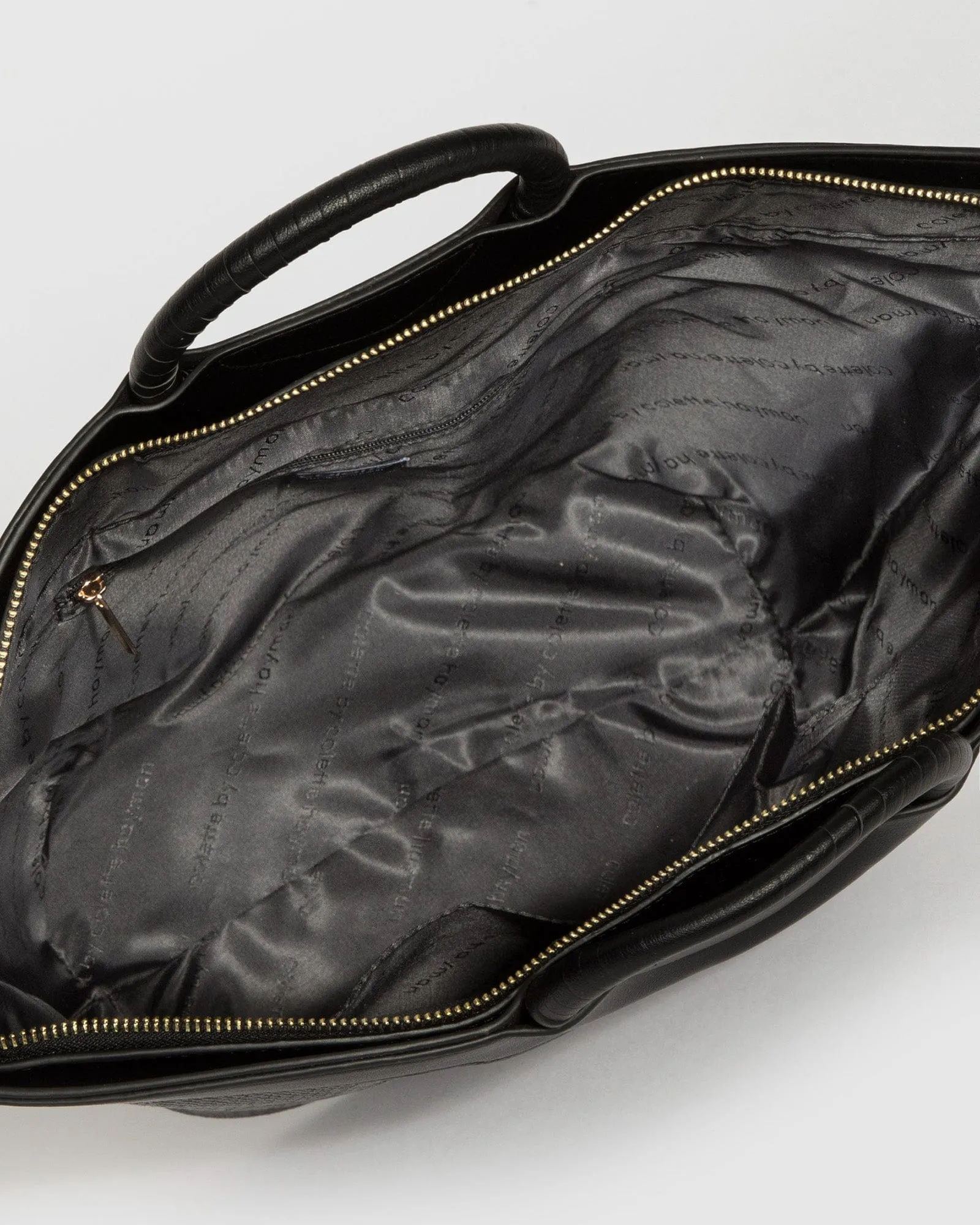 Black Alice Weave Tote Bag