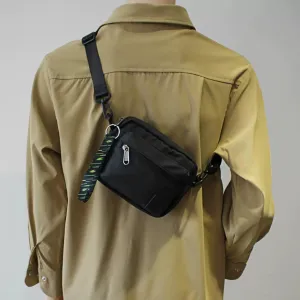 Black Lightweight Shoulder Bag