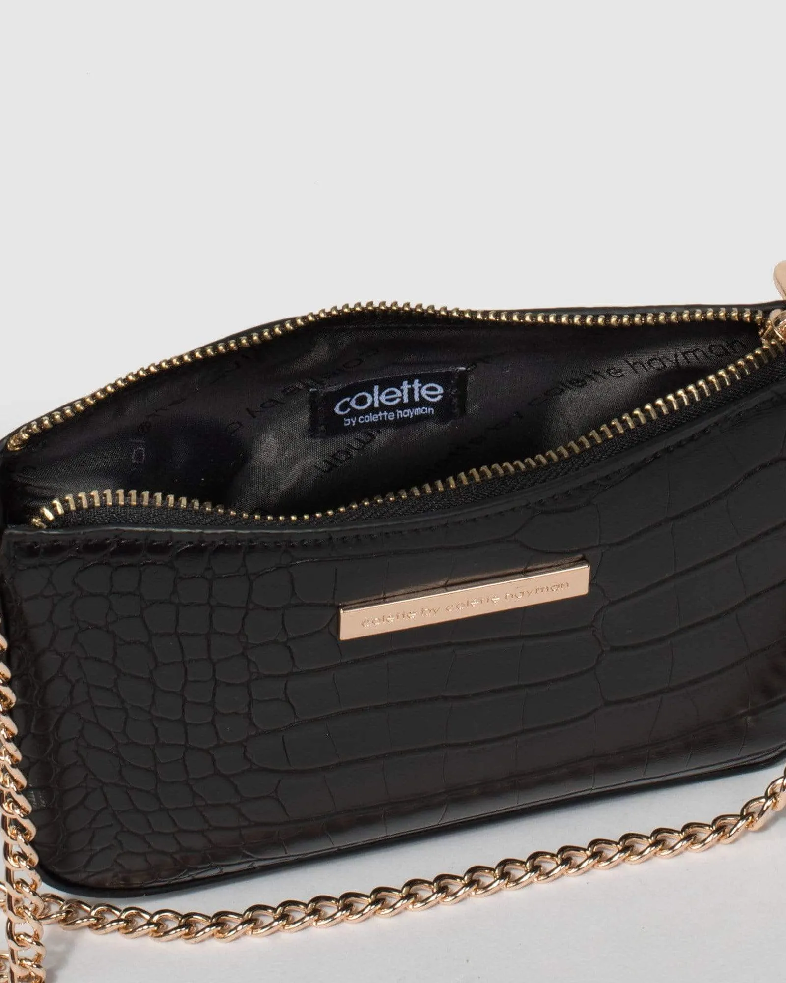 Black Lucy Mini Shoulder Bag