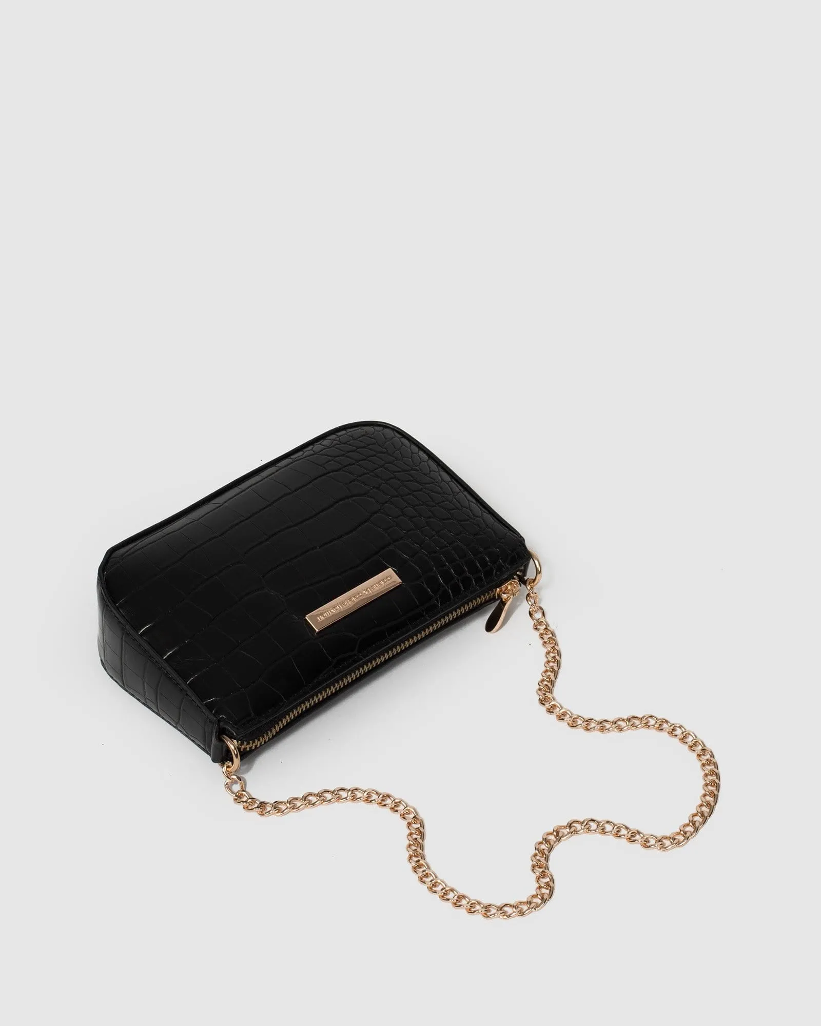 Black Lucy Mini Shoulder Bag