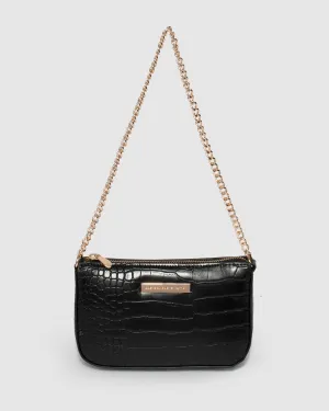 Black Lucy Mini Shoulder Bag