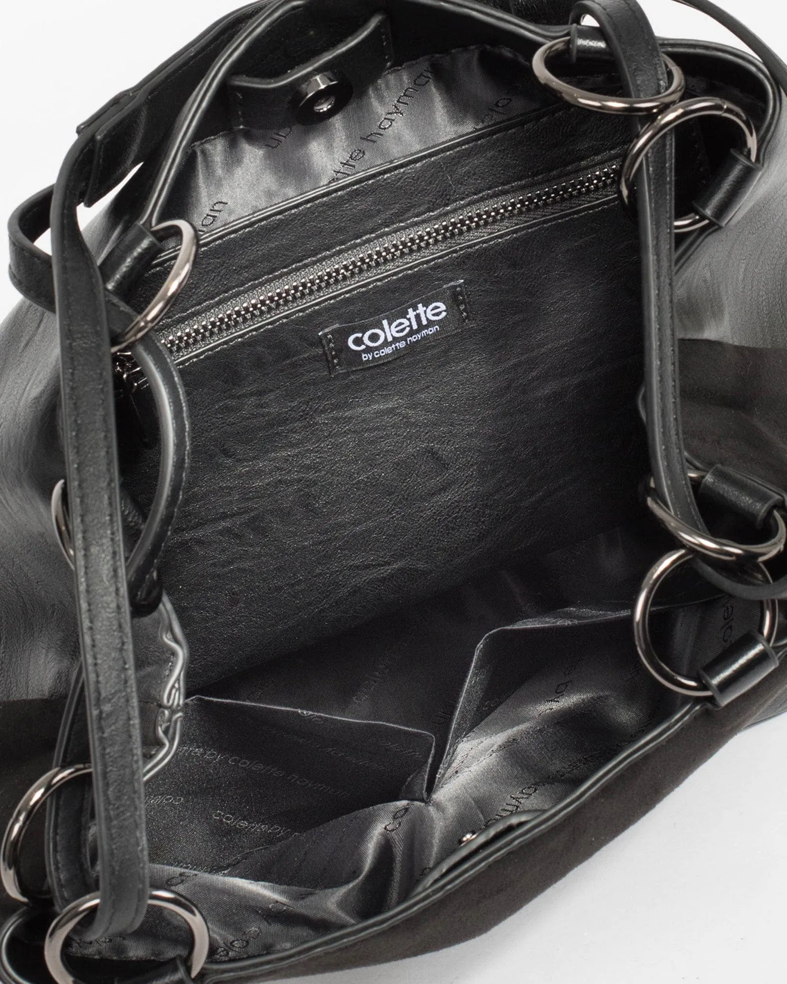 Black Scarlett Slouch Tote Bag