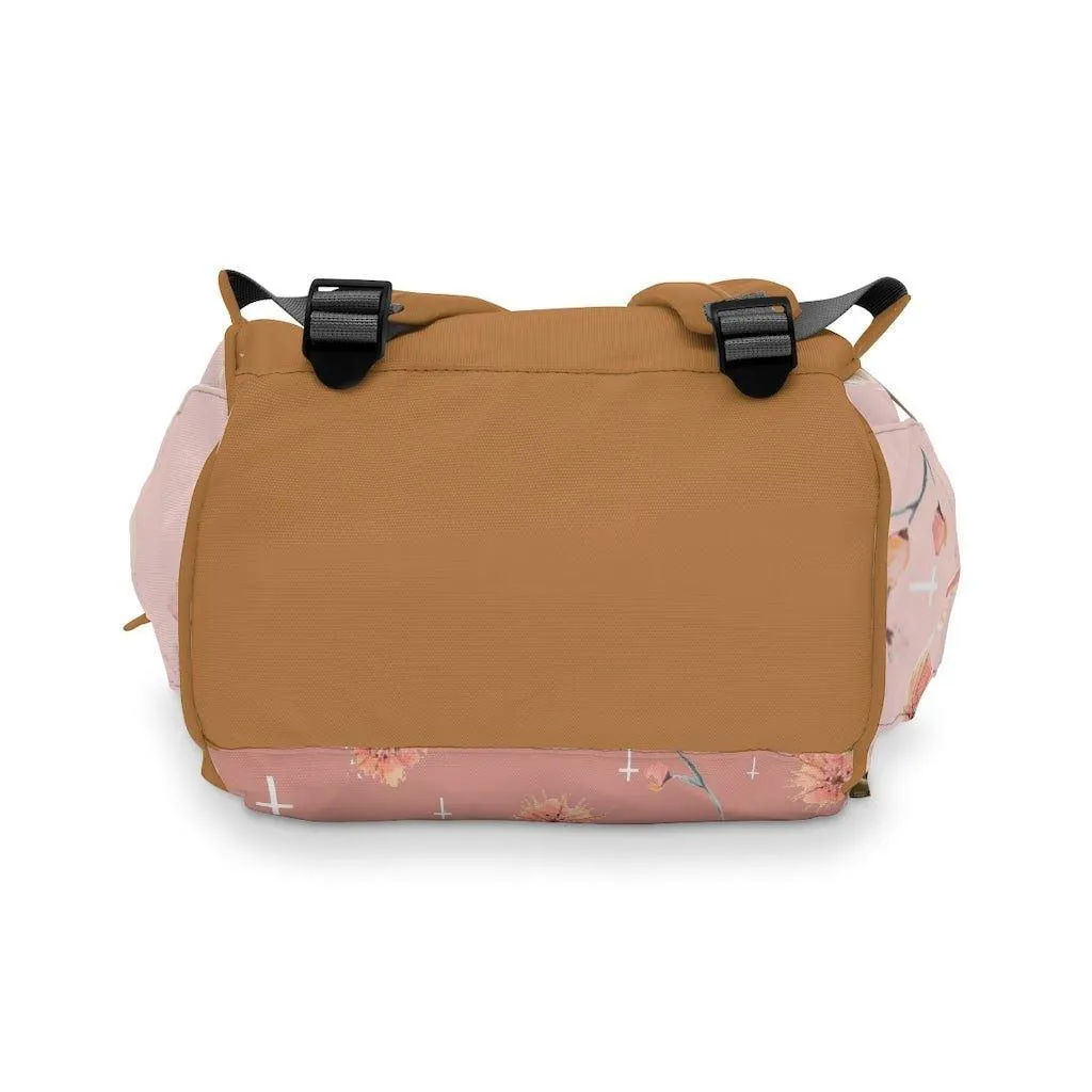 Blessed Floral Diaper Backpack