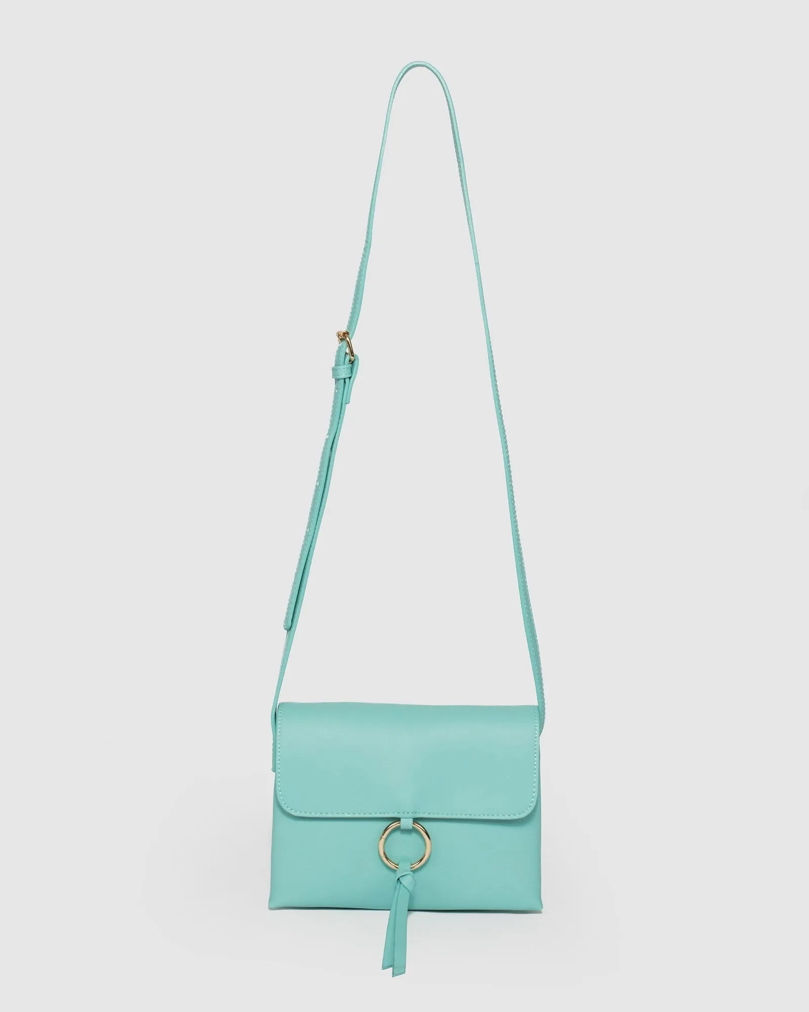 Blue Brooklyn Crossbody Bag
