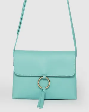 Blue Brooklyn Crossbody Bag