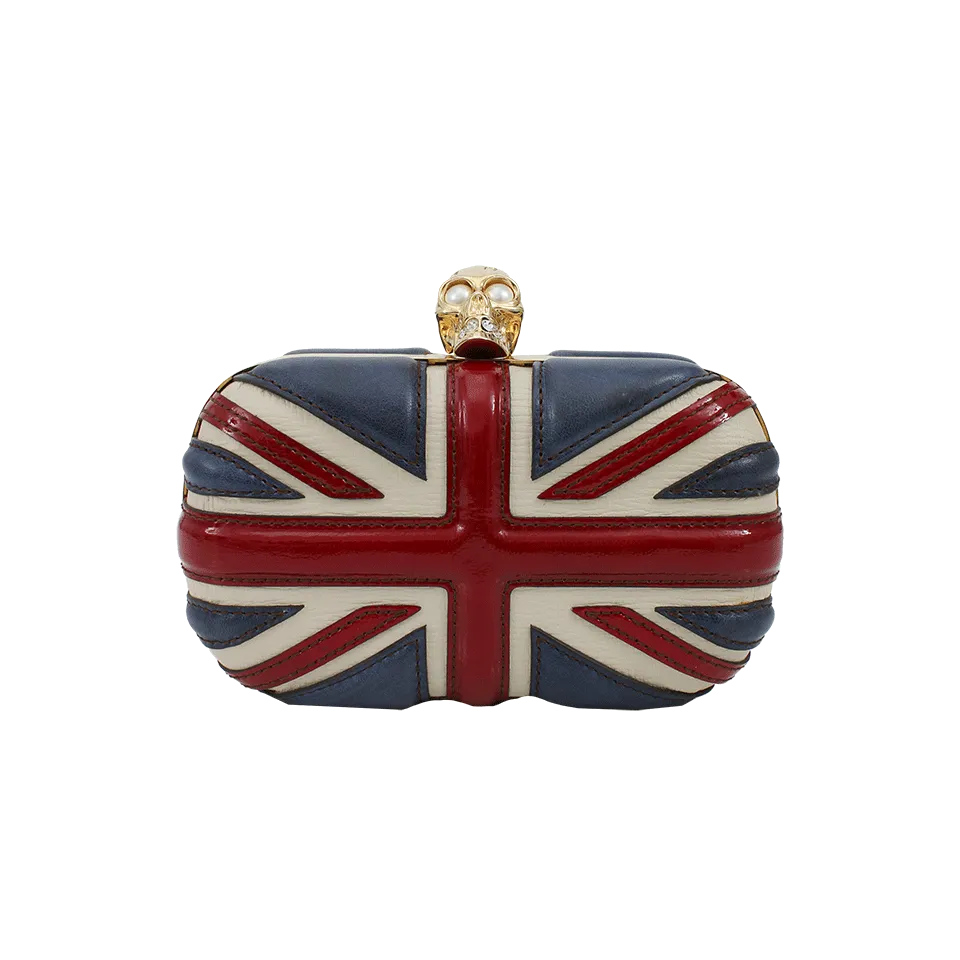 Britannica Skull Clutch