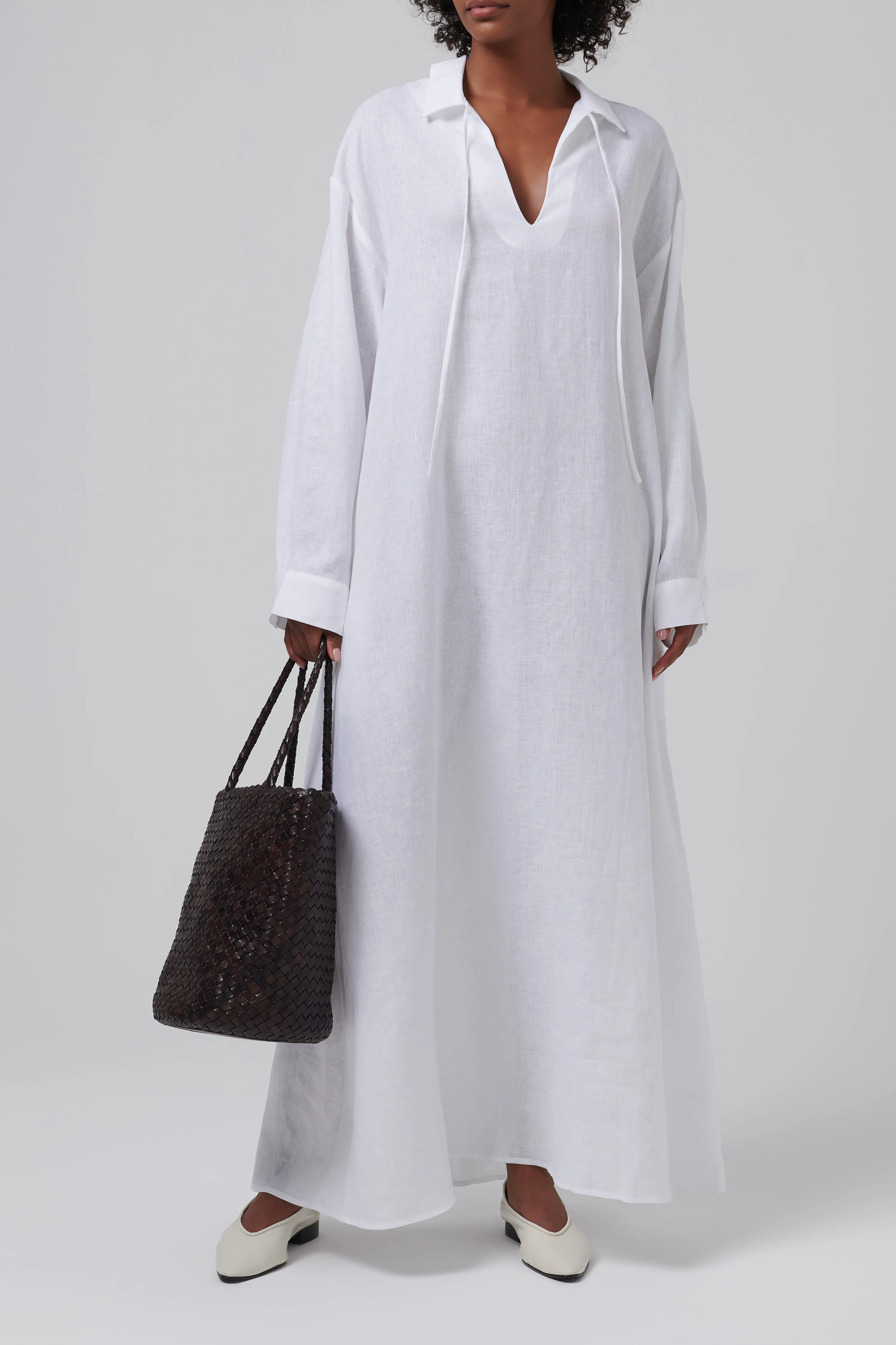 Brown Jacky Leather Bucket Bag