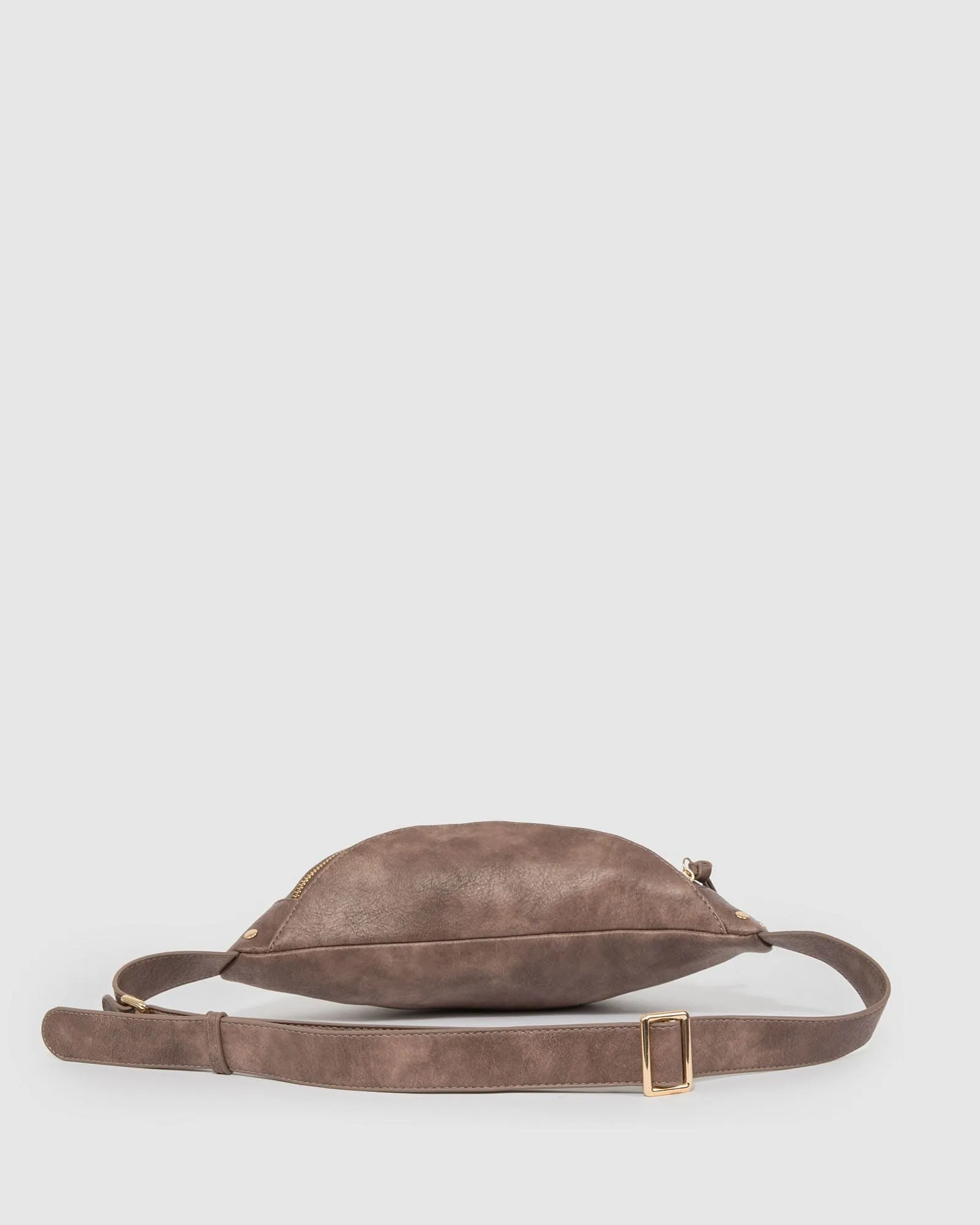 Brown Karla Zip Bum Bag