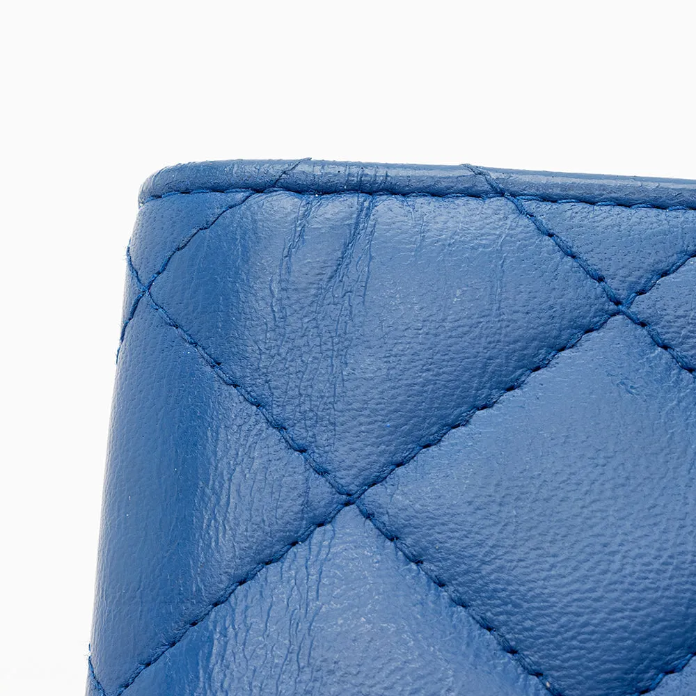 Chanel Quilted Lambskin CC Compact Wallet (SHF-19448)