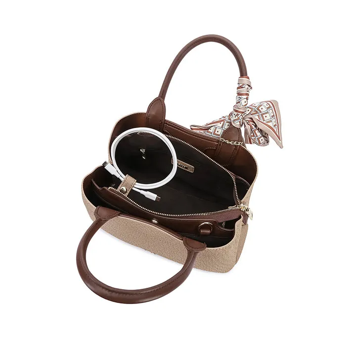 Charming Leather Satchel Bag BD 158