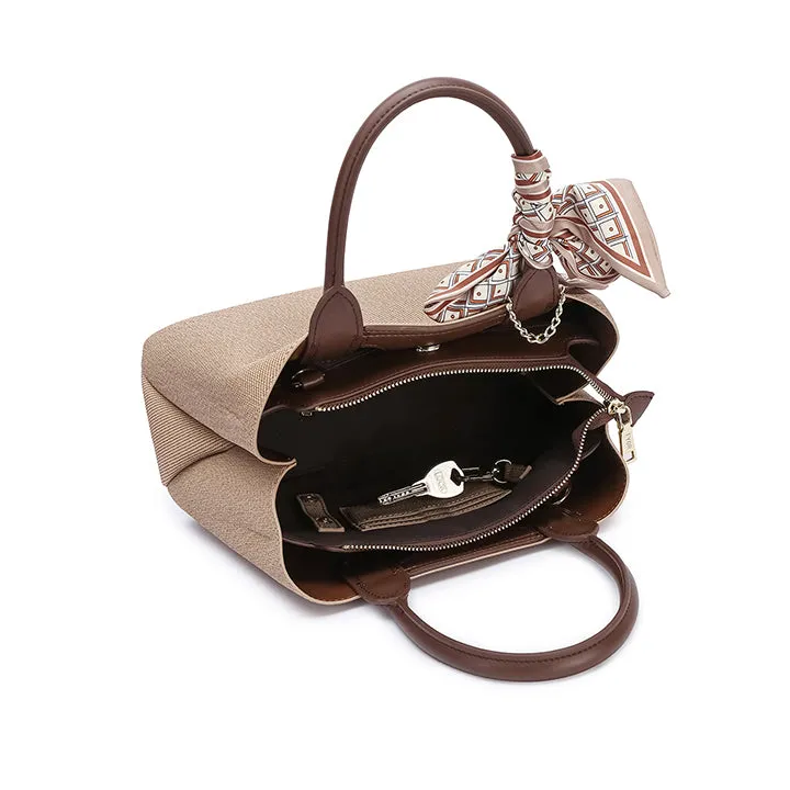 Charming Leather Satchel Bag BD 158