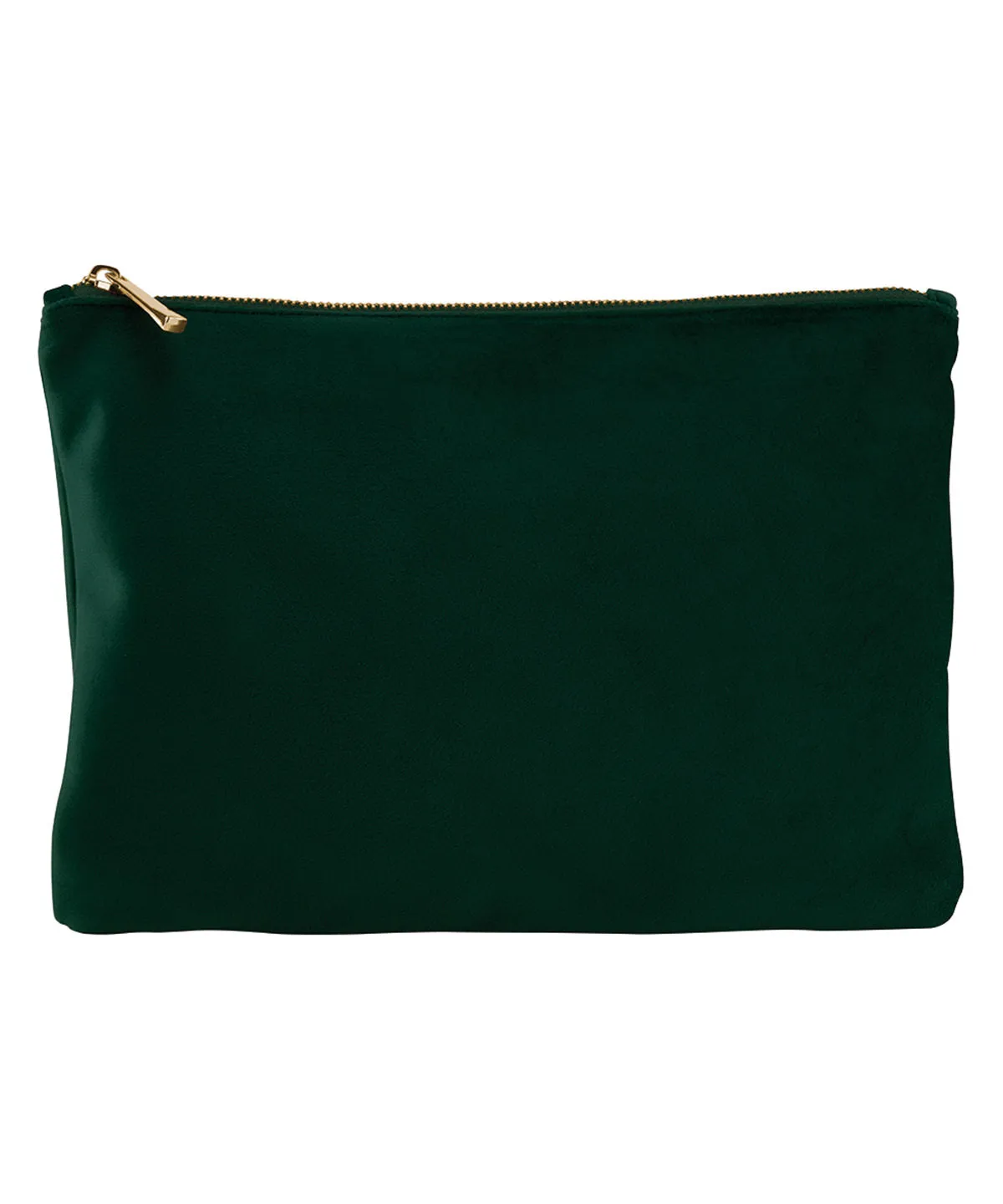 Dark Emerald - Velvet accessory pouch
