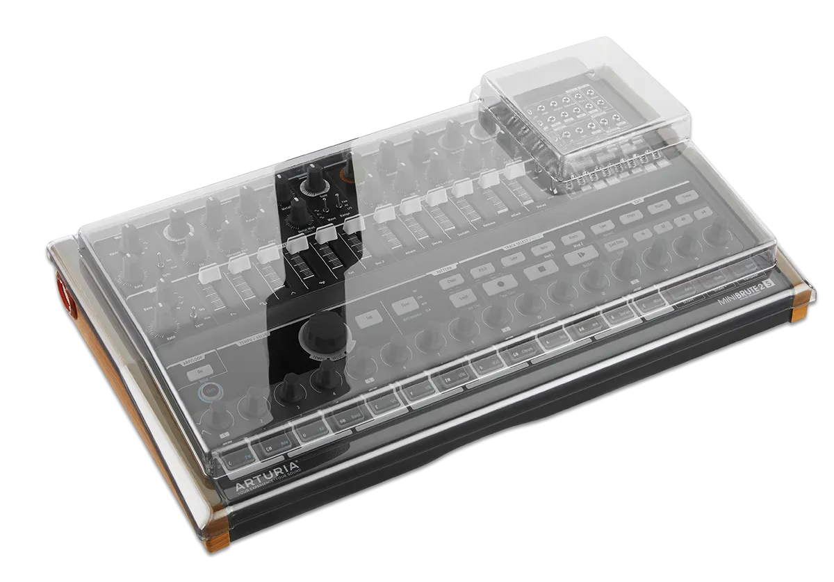 Decksaver DS-PC-MINIBRUTE2S Polycarbonate Cover for Arturia MiniBrute 2S