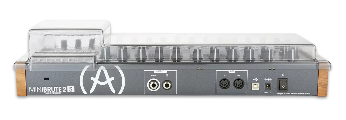 Decksaver DS-PC-MINIBRUTE2S Polycarbonate Cover for Arturia MiniBrute 2S