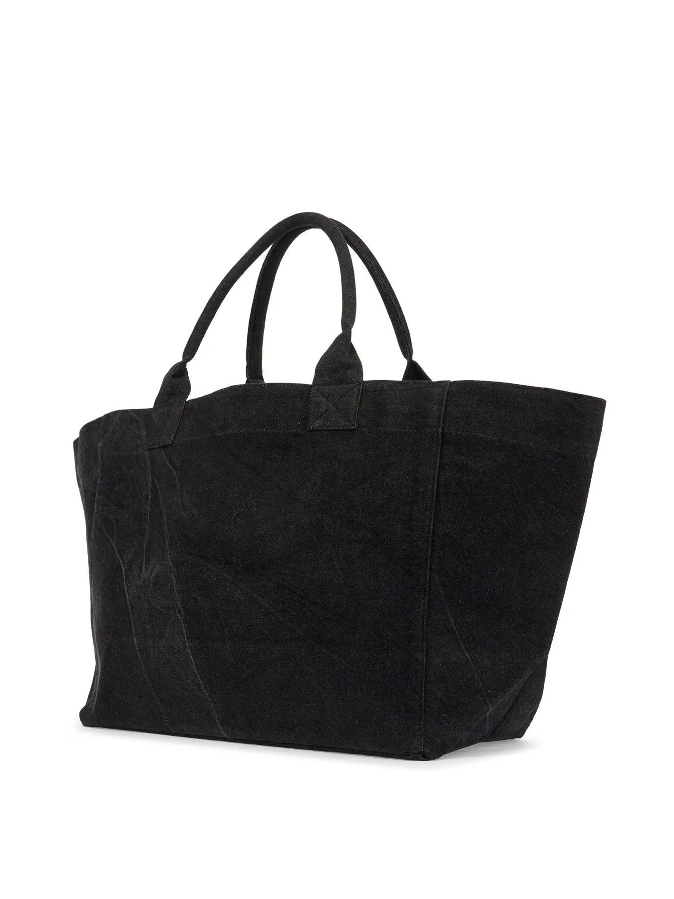 Denim Logo Tote
