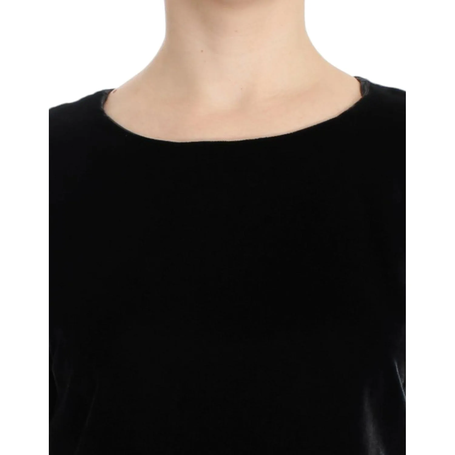 Dolce & Gabbana Enchanting Velvet Short Sleeve Top