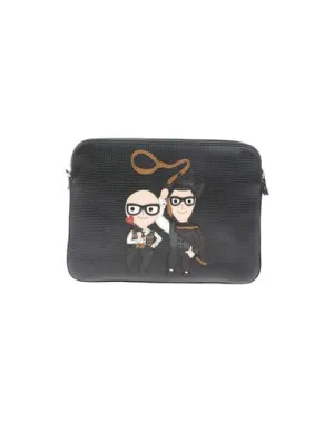 Dolce & Gabbana Man Handbag Black -- --