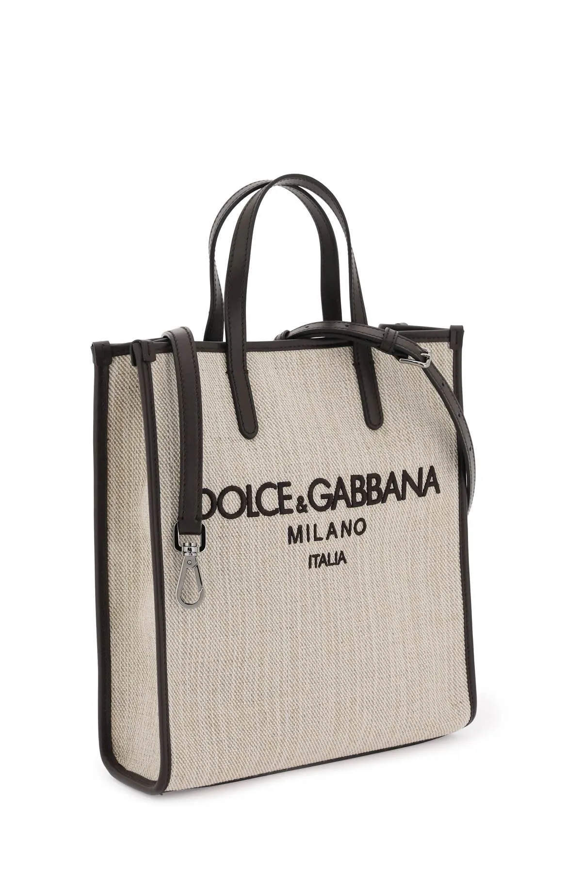 Dolce & gabbana textured canvas tote bag