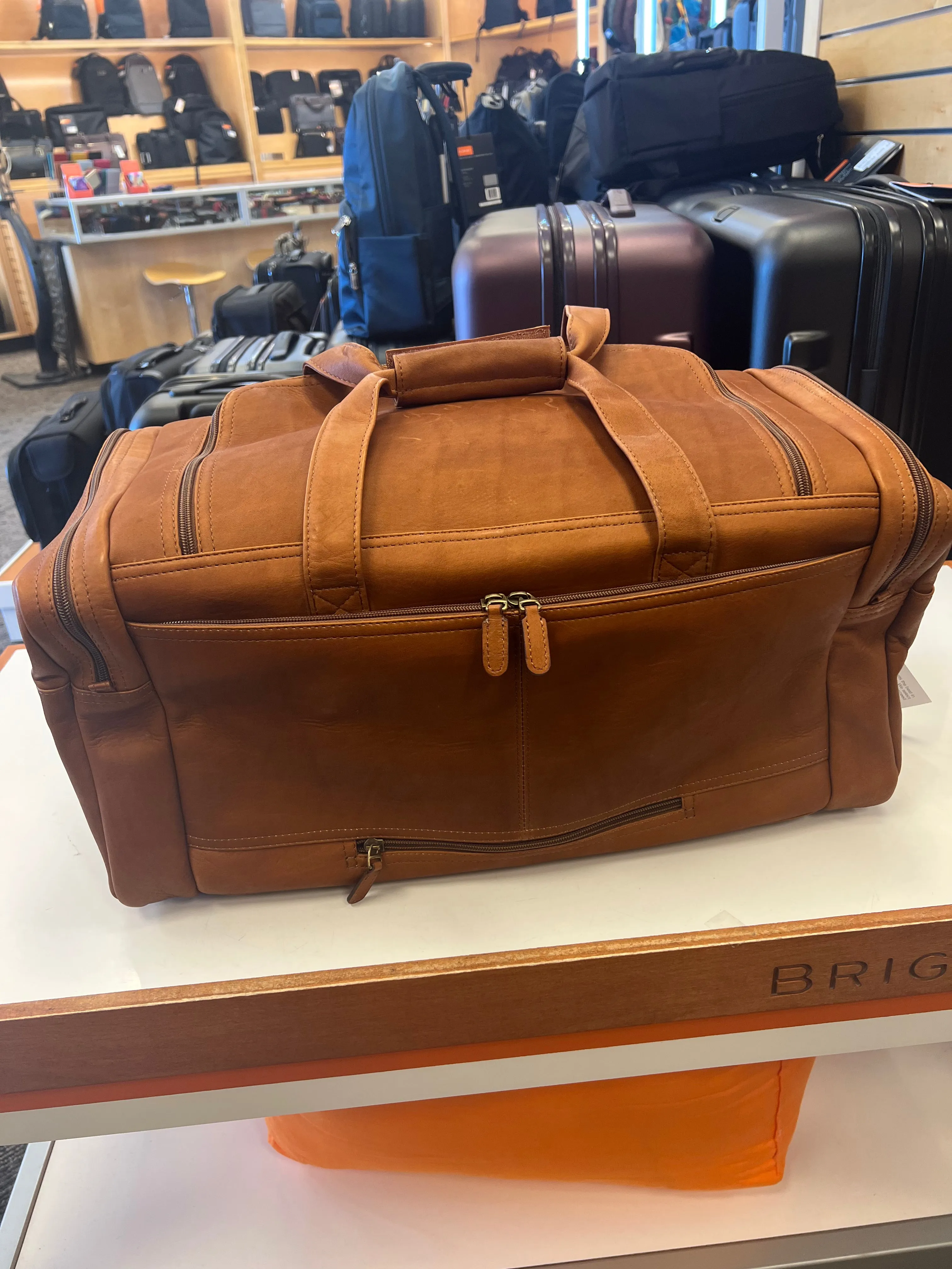 Dorado Leather 21" Duffel- $245