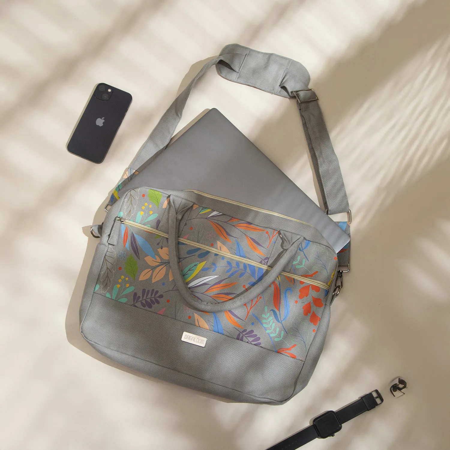 Eco Blossom Laptop Bag  - USE code BAG30 and get FLAT 30% off