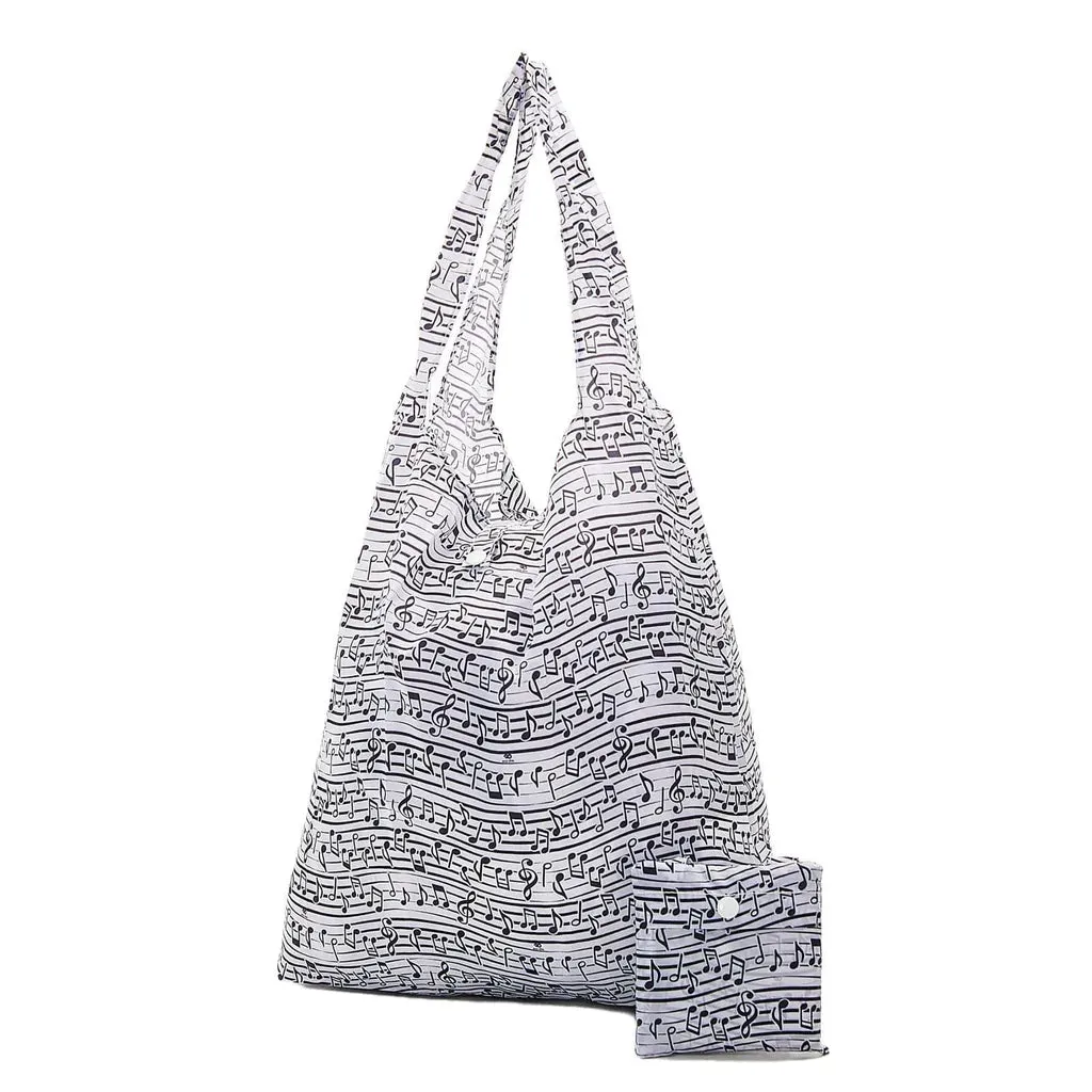 Eco Chic Black Music Shopper