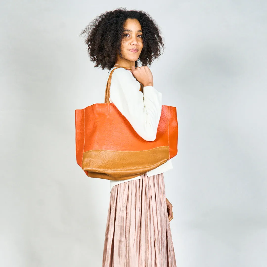 Elegant tote bag with sturdy handles wholesale