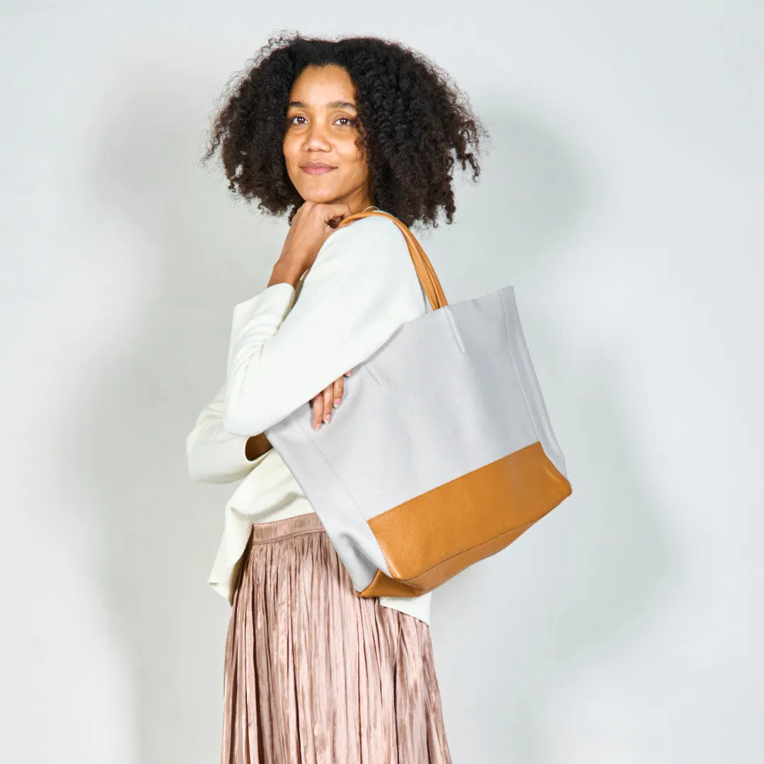 Elegant tote bag with sturdy handles wholesale