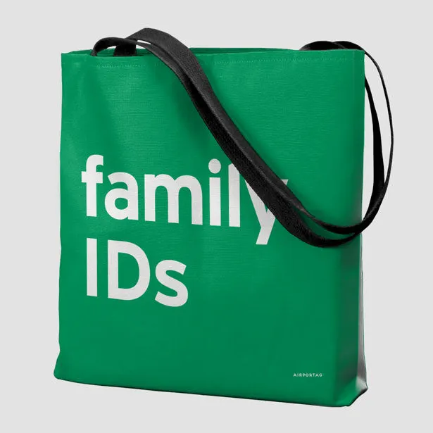 Family IDs - Tote Bag