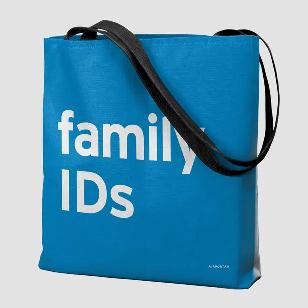 Family IDs - Tote Bag