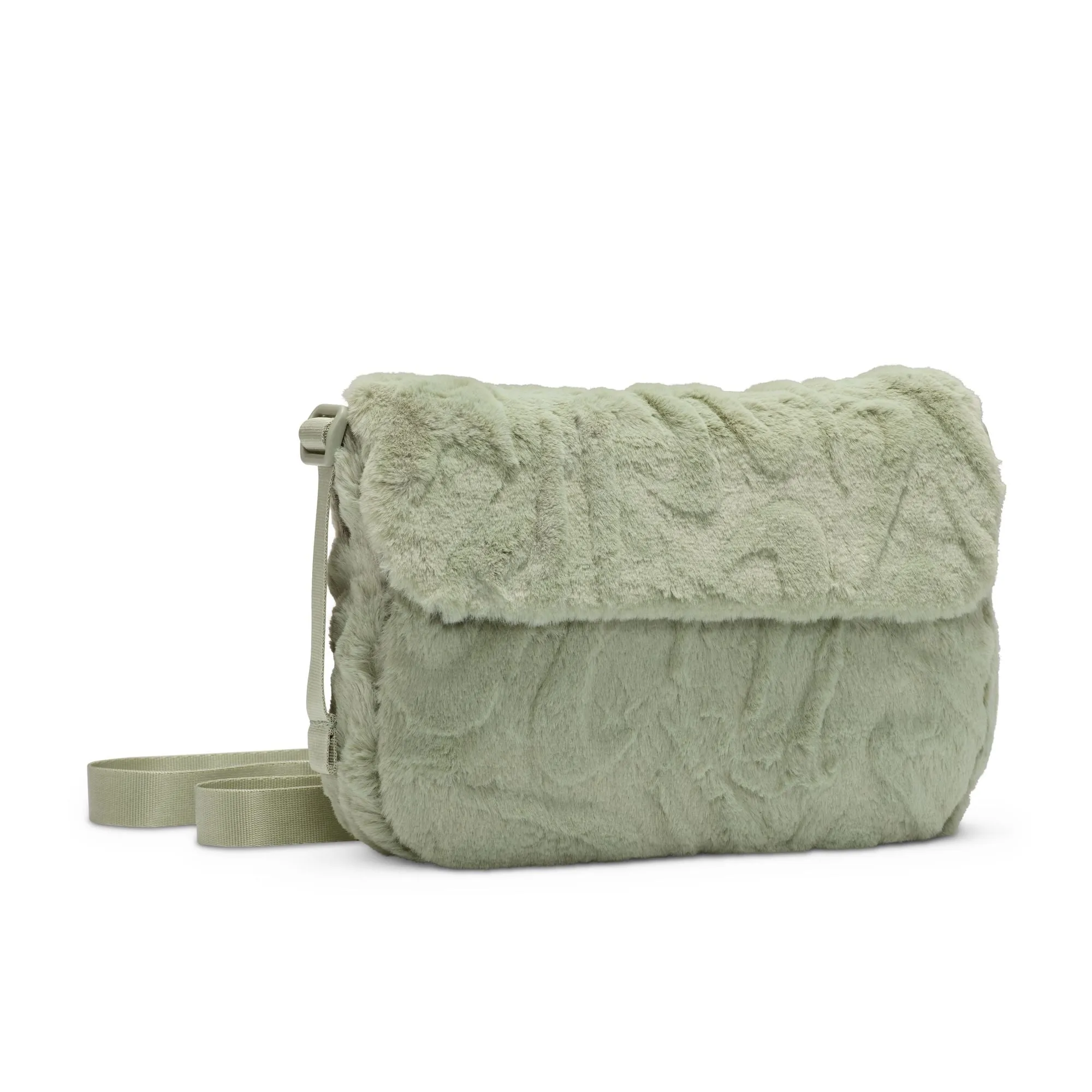 FAUX FUR CROSSBODY BAG "JADE HORIZON"