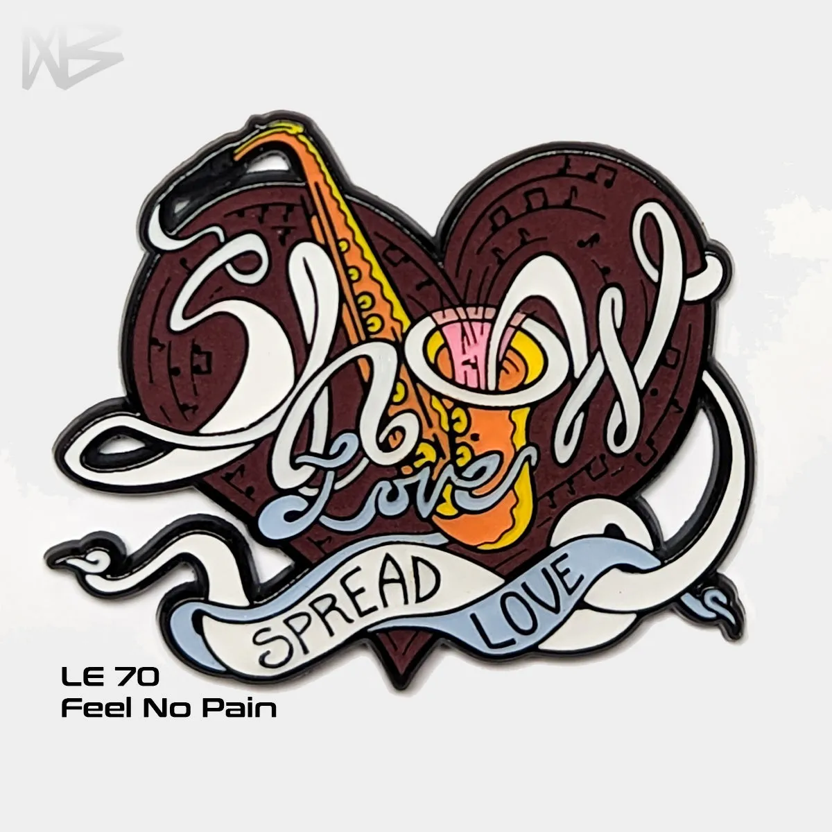 Feel The Love Pin
