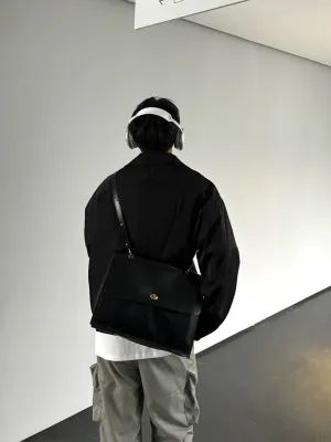 Flap Closure Crossbody Bag
