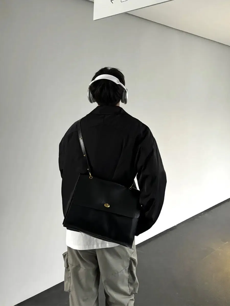 Flap Closure Crossbody Bag