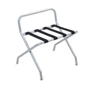 Forbes Industries 800-SH 24" Luggage Rack, Silver (Powder-epoxy) With Back Bar