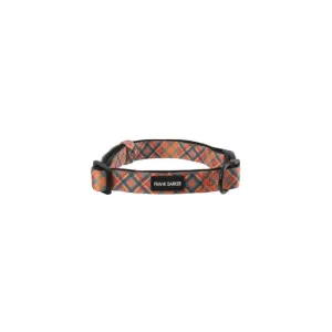 Frank Barker Orange Plaid Collar XS