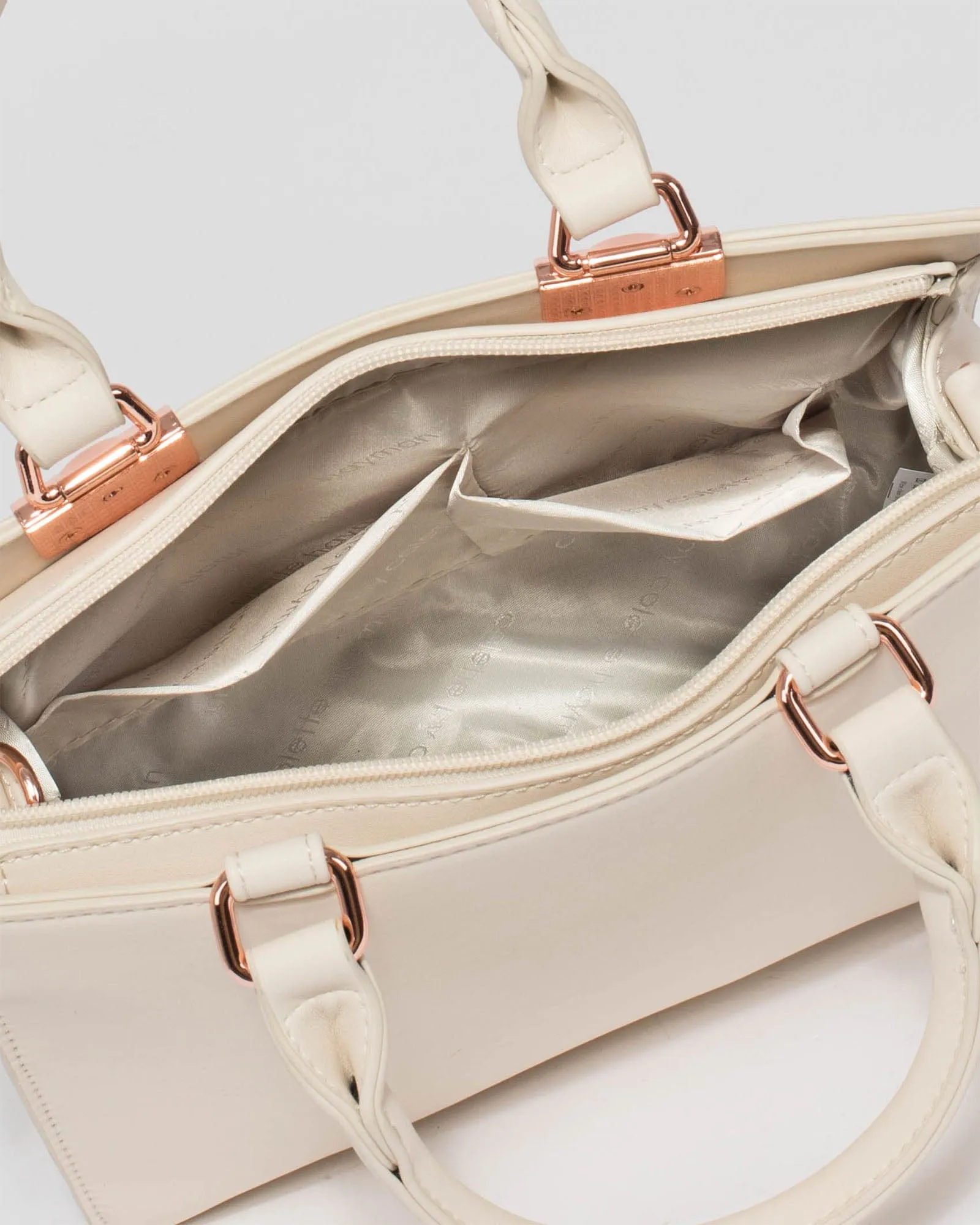 Ginger Punchout 2 Ivory Tote Bag
