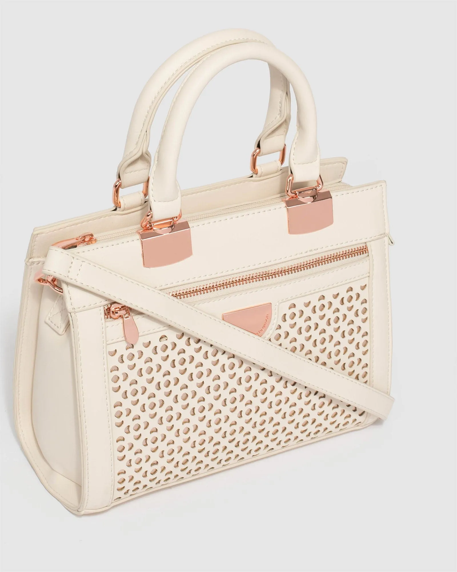 Ginger Punchout 2 Ivory Tote Bag