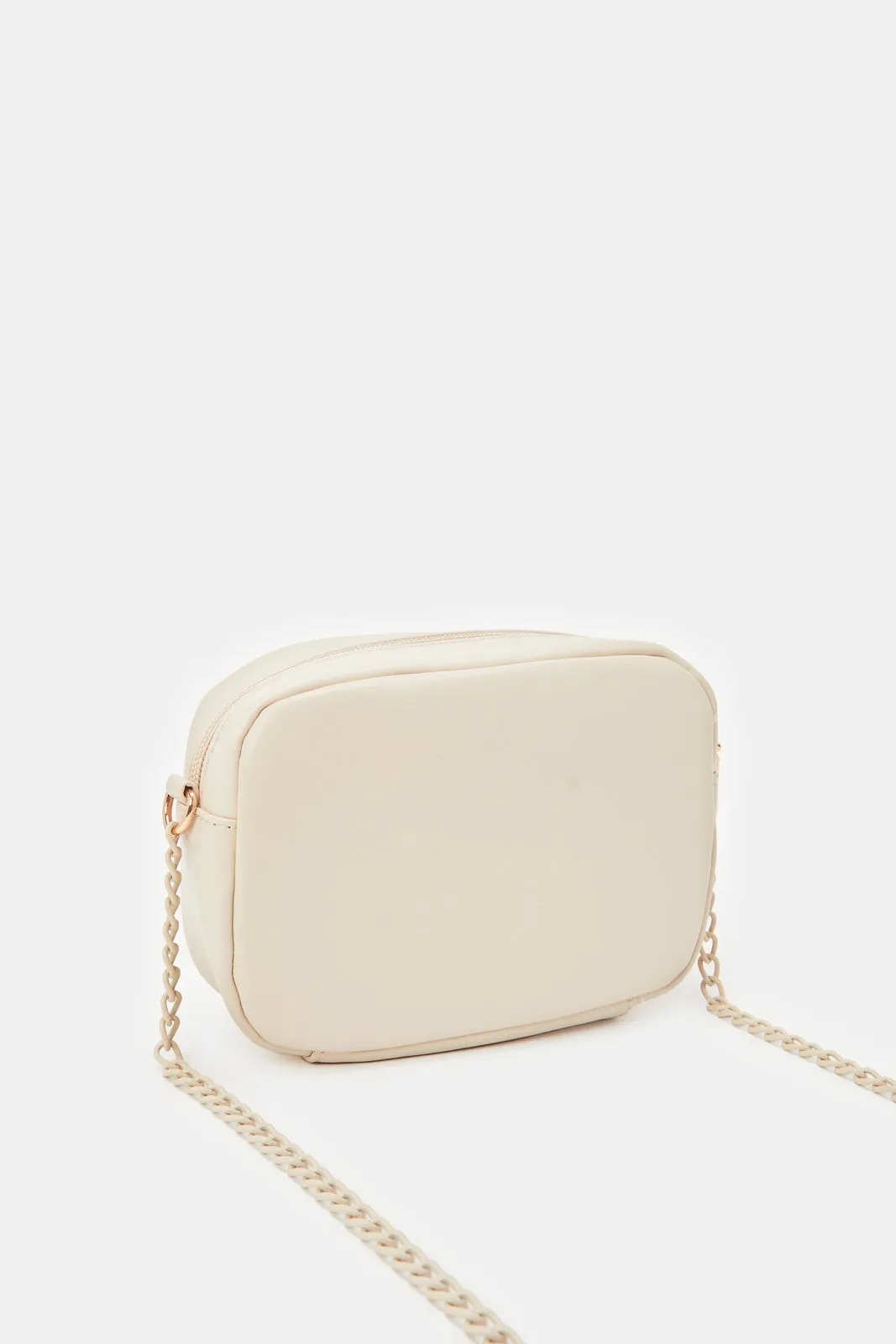 Girls Beige Cross Body Bag