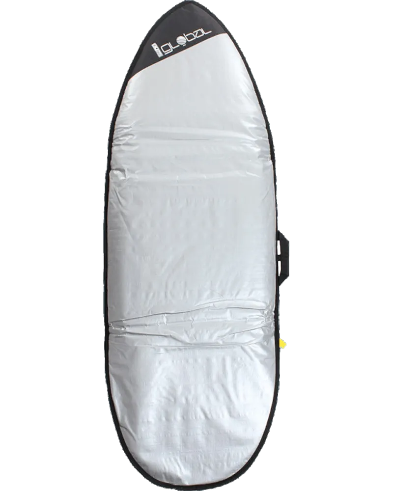Global System 10 Thruster Surfboard Bag in Grey