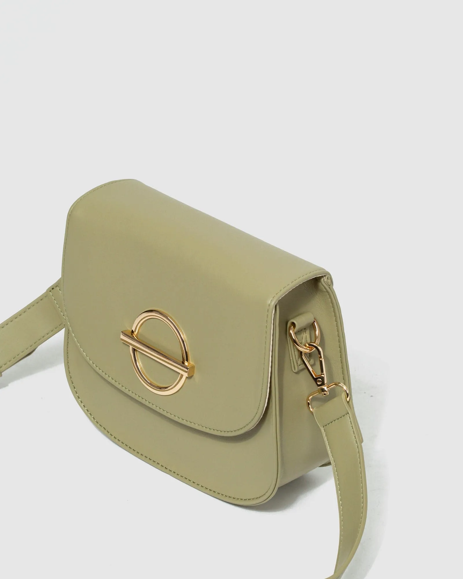 Green Jacie Crossbody Bag