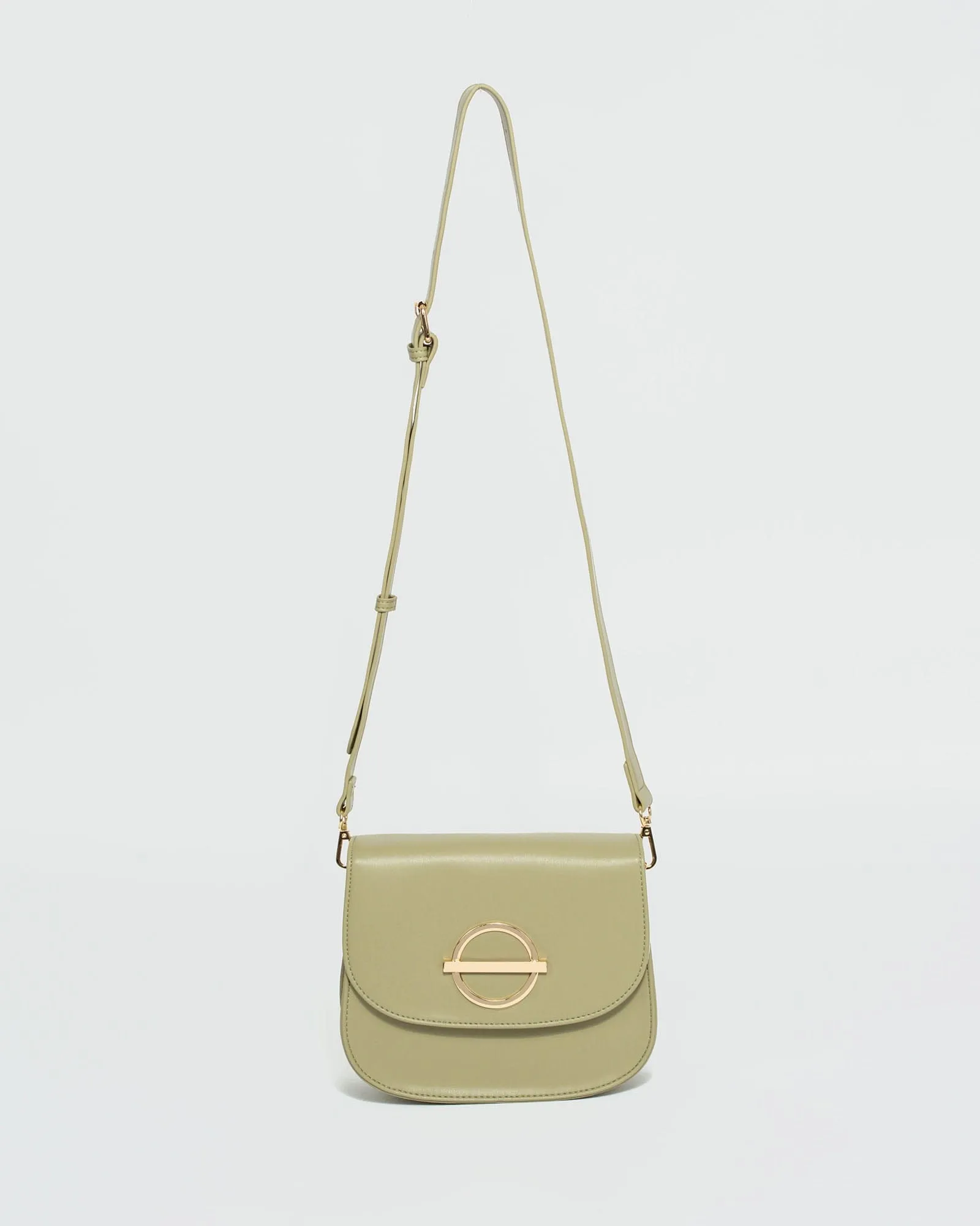Green Jacie Crossbody Bag