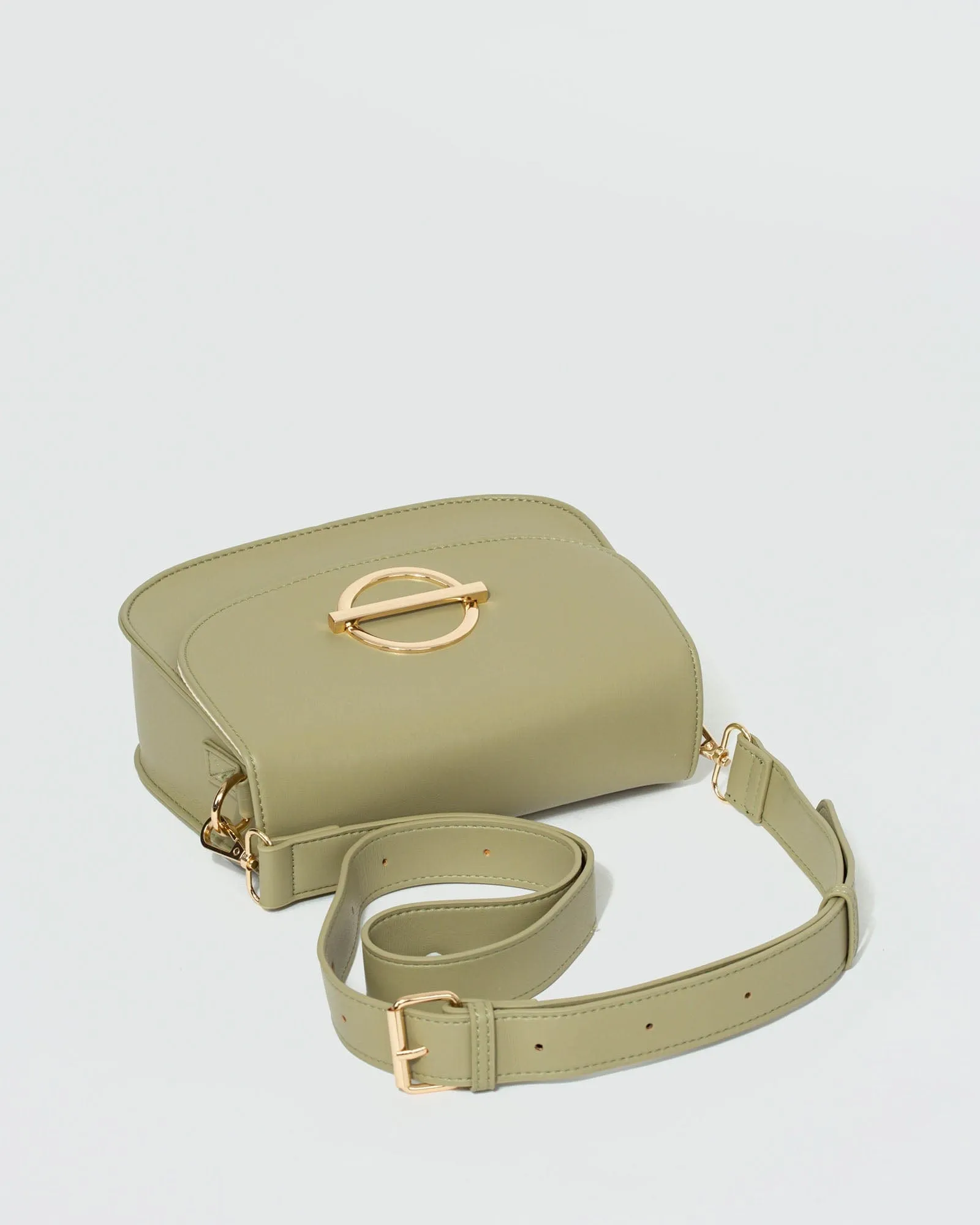 Green Jacie Crossbody Bag